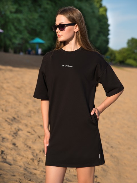 MP2010, Платье-футболка, черный